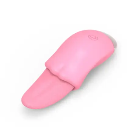 SENSE-Lick tongue-shaped pink vibrator for foreplay and teasing